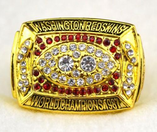 NFL Washington Redskins World Champions Gold Ring_1